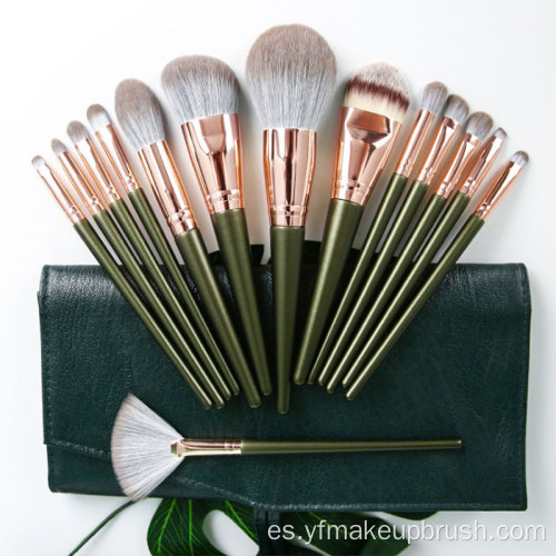 14 Piezas de alta calidad ProfessionalMAKEUP Luxury Brushes Set